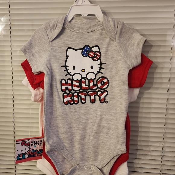 3 Hello Kitty Onsies - Picture 2 of 4
